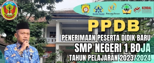 INFORMASI PPDB SMP NEGERI 1 BOJA TAHUN 2023