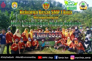 SMP N 1 Boja - Hari Lingkungan Hidup Sedunia