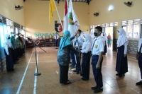 Kegiatan Sertijab Pengurus OSIS Periode 2021-2022